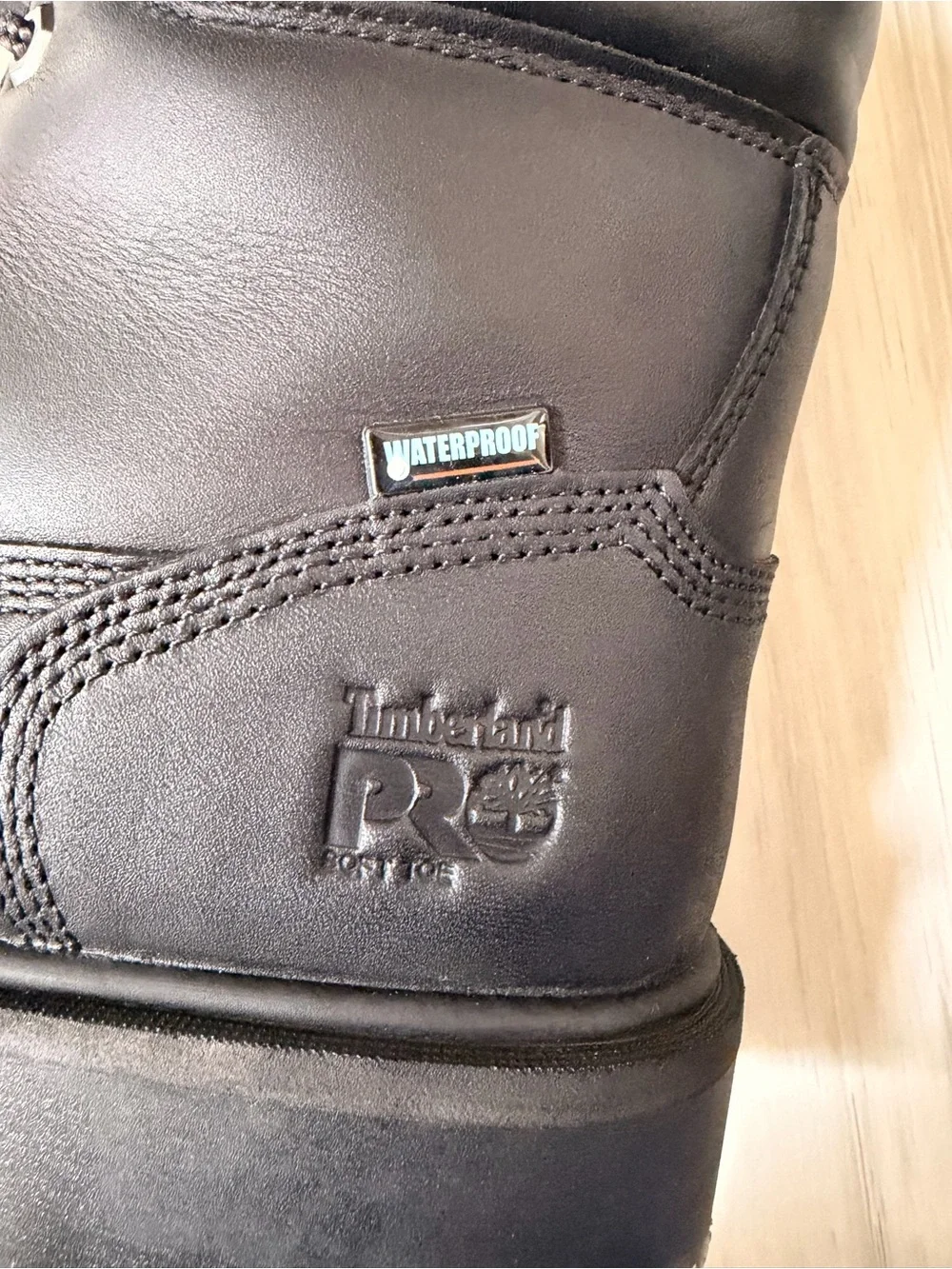 NWT Timberland PRO Direct Attach 6” Waterproof Soft Toe Work Boots 9W Black